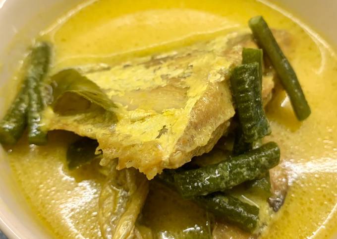 Gulai Ikan Patin Kacang Panjang