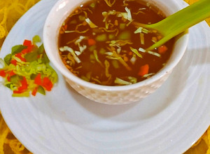 A picture of Hot & Sour Soup.