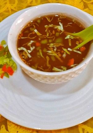 A picture of Hot & Sour Soup.