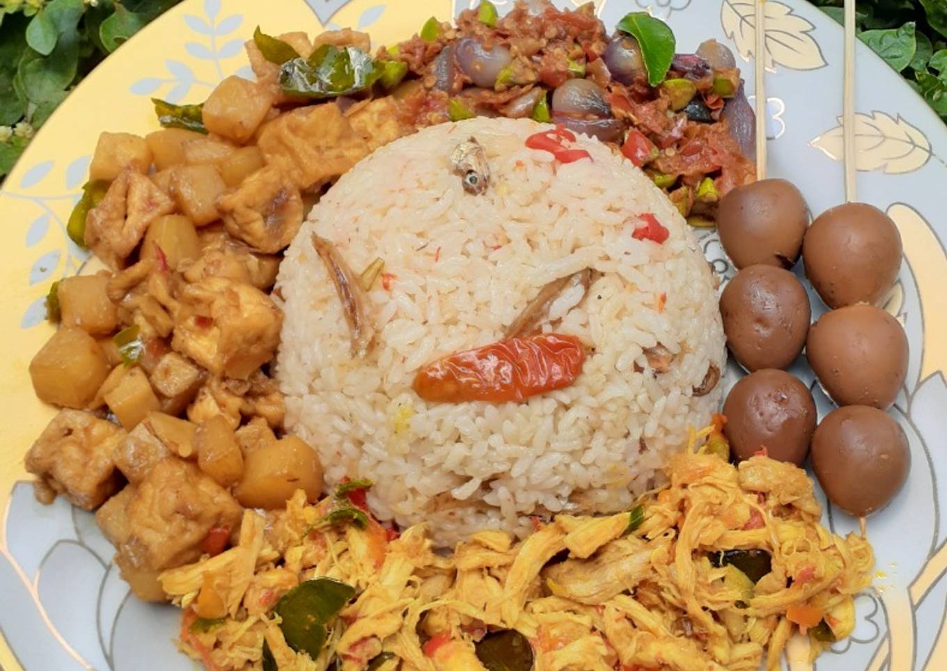 Nasi liwet ricecooker