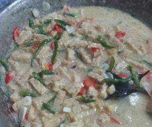 Masakan Populer Jangan Lombok Gunung Kidul (Sayur Tempe Cabe Hijau) Yummy Mantul