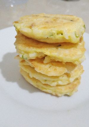 Foto resep Pancake Nasi MPASI 15 Bulan