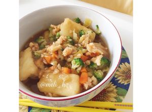 Foto resep Sapo Tahu Udang (MPASI 1y+)