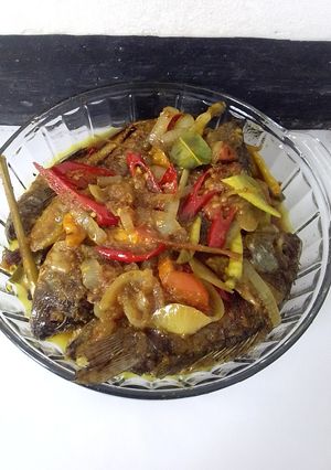 Foto resep Mujaer nila bumbu yellow
