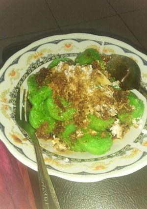 Foto resep Lupis ketan pandan