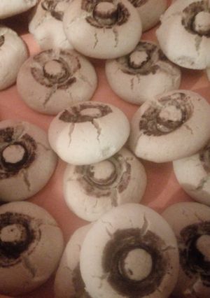 Gomba kekszek recept fotója