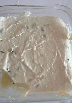 Hình của món Cheese cake chanh.
