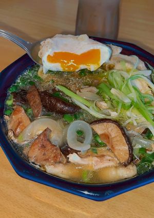 Hình của món Miến gà.