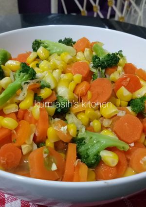 Foto resep Brokoli jagung wortel