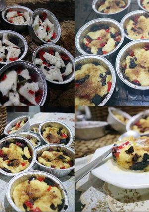Foto resep Hot bread pudding