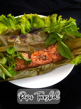 Cara Sederhana Membuat Resep  Pepes tongkol mangga muda yang Enak Banget, Lezat