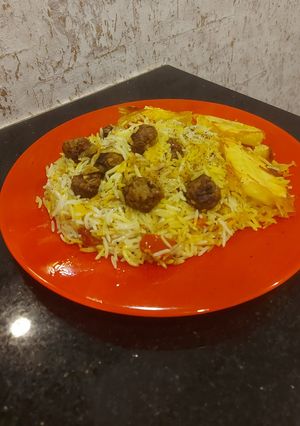 عکسی از دستور سماق پلو