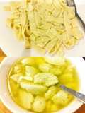 Vegeta leves, sajtos tagliatelle gluténmentesen