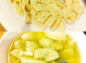 Vegeta leves, sajtos tagliatelle gluténmentesen recept fotója
