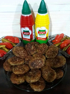 عکسی از دستور کتلت روسی 😋