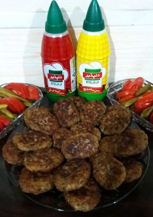 عکسی از دستور کتلت روسی 😋