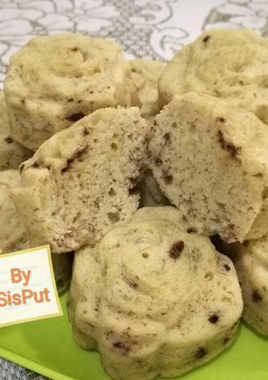 Foto resep Bolu Kukus Pisang Simple (no mixer anti gagal)