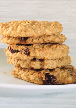 Una foto de Galletas de avena y pasas
