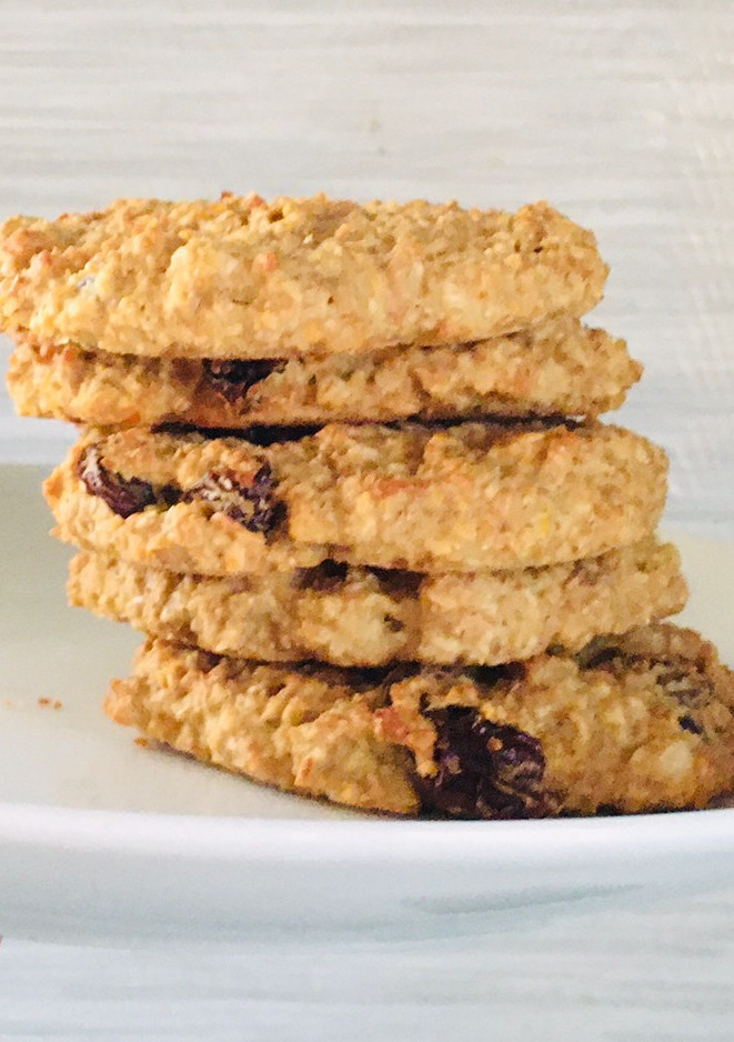 Una foto de Galletas de avena y pasas
