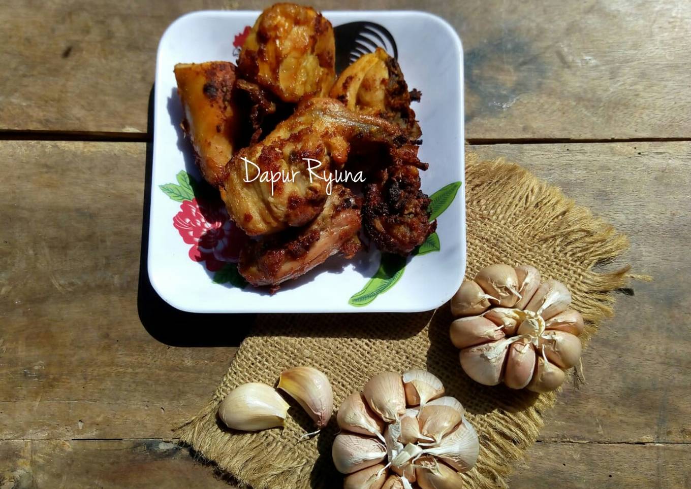 Ayam Goreng Bawang Putih Simple