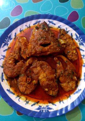 ভেটকি মাছ ভুনা রেসিপির প্রধান ছবি