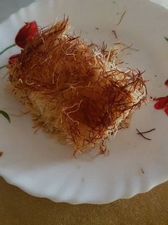 صورة لوصفة كنافة القشطه😋