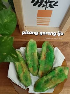 Foto resep Pisang goreng hijau