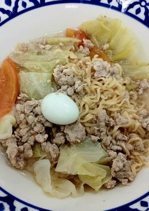 รูปของ มาม่าหมูสับ เมนูเด็ก