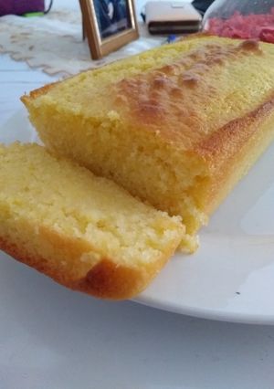 Una foto de Budín de limón