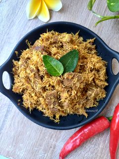Foto resep Serundeng daging/Dendeng ragi