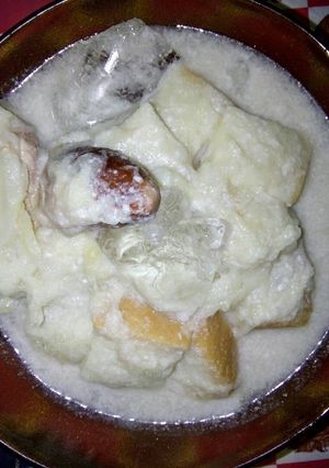 Foto resep Bubur ketan durian