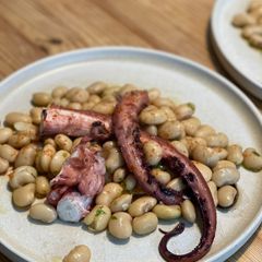 Octopus Butter Beans A picture of Octopus Butter Beans.