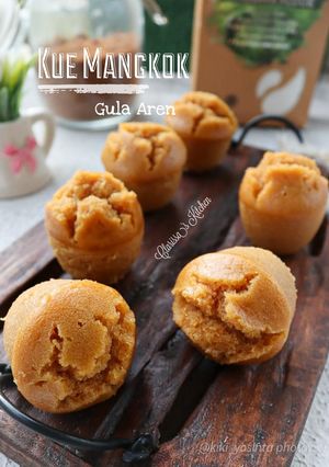 Foto resep Kue Mangkok Gula Aren (Gluten free)