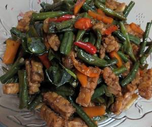 Resep Terbaru Tumis Tempe Kacang Panjang Wortel Gurih Mantul
