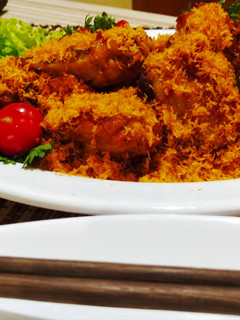 Foto resep Ayam Goreng Serundeng Pedas