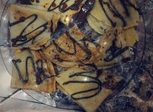 صورة لوصفة كريب نوتيلا ولاروع 🤤🤤