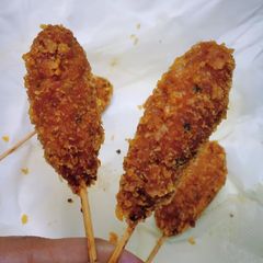 A picture of Chicken Popsicle.