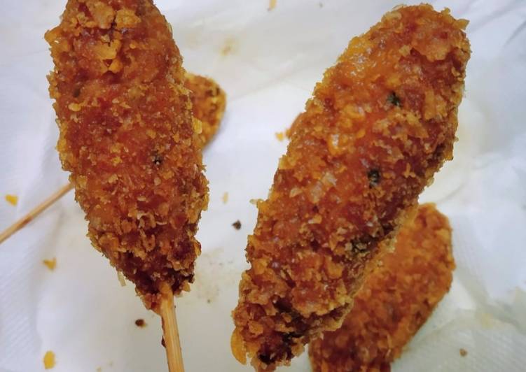 Recipe of Award-winning Chicken Popsicle