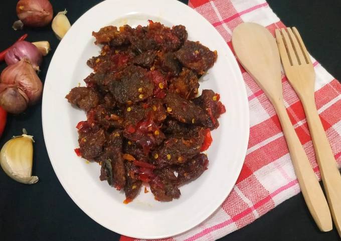 Anti Ribet, Bikin Dendeng Balado Enak