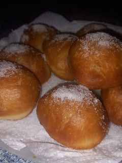 Una foto de Torta fritas esponjosas