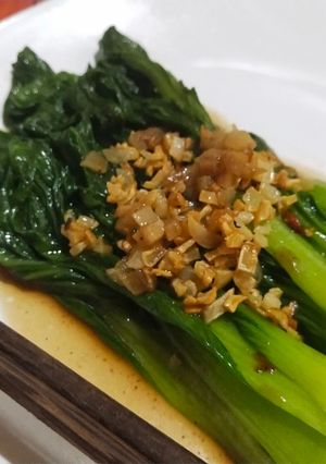 Foto resep Bok choy with Garlic Sauce
