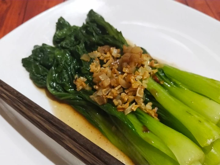 Recipe Bok choy with Garlic Sauce the So Delicious Really delicious