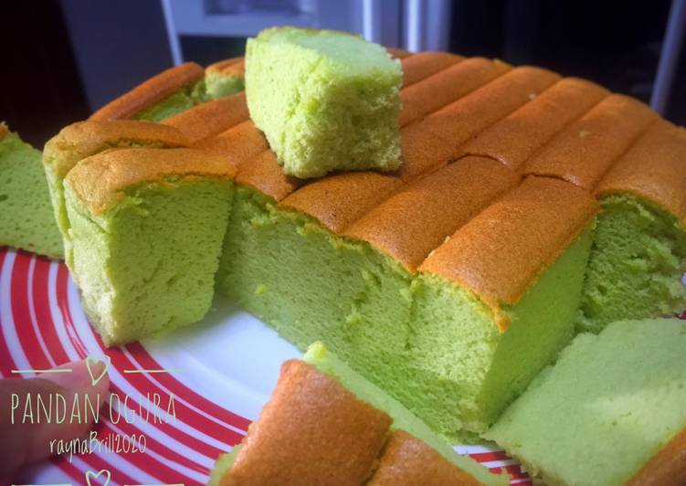 Pandan Ogura Cake