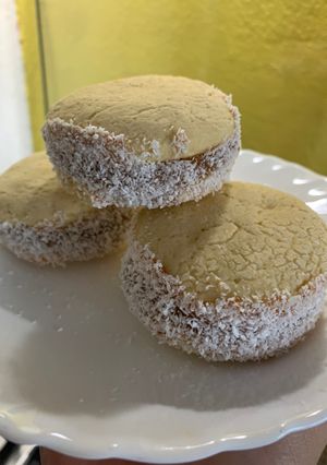 Una foto de Alfajores de maicena ✌️(clásico para uruguayos o argentinos)