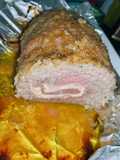 Rolo de carne recheado