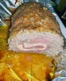 Rolo de carne recheado