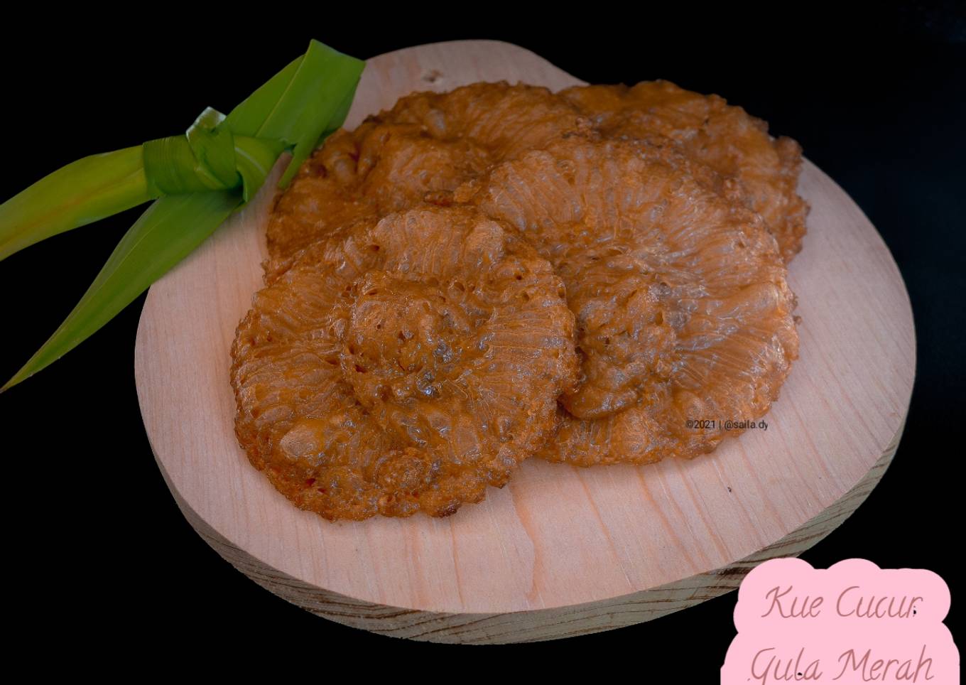 Kue Cucur Gula Merah