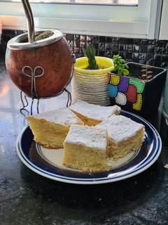 Una foto de Torta de mandarina
