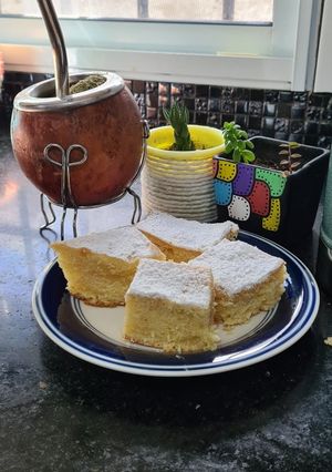 Una foto de Torta de mandarina