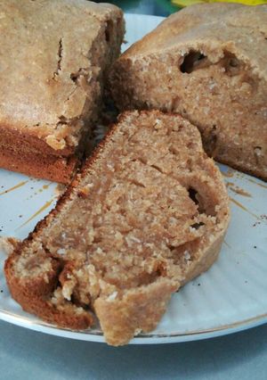 Una foto de Budín integral de coco